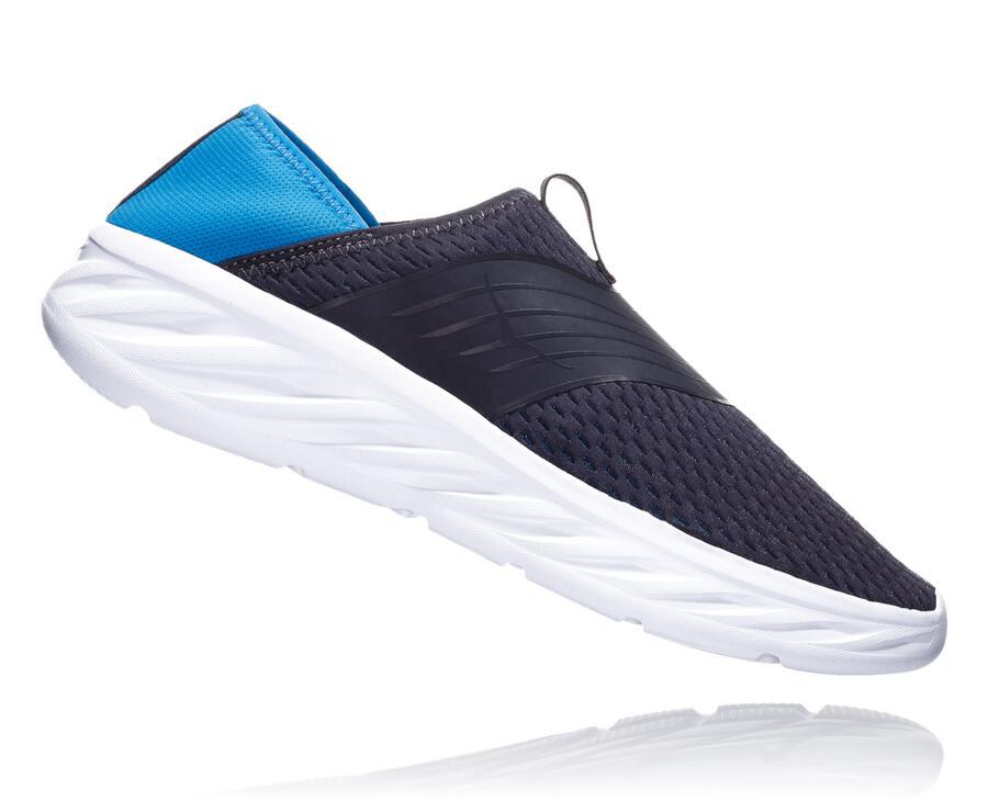 Hoka One One Sandalen Heren - Ora Recovery - Donkerblauw/Wit - EU9726410